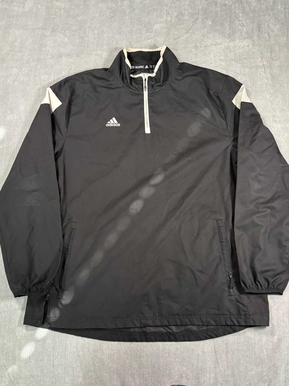 adidas Black Men's Lightweight Windbreaker‎ Jacket